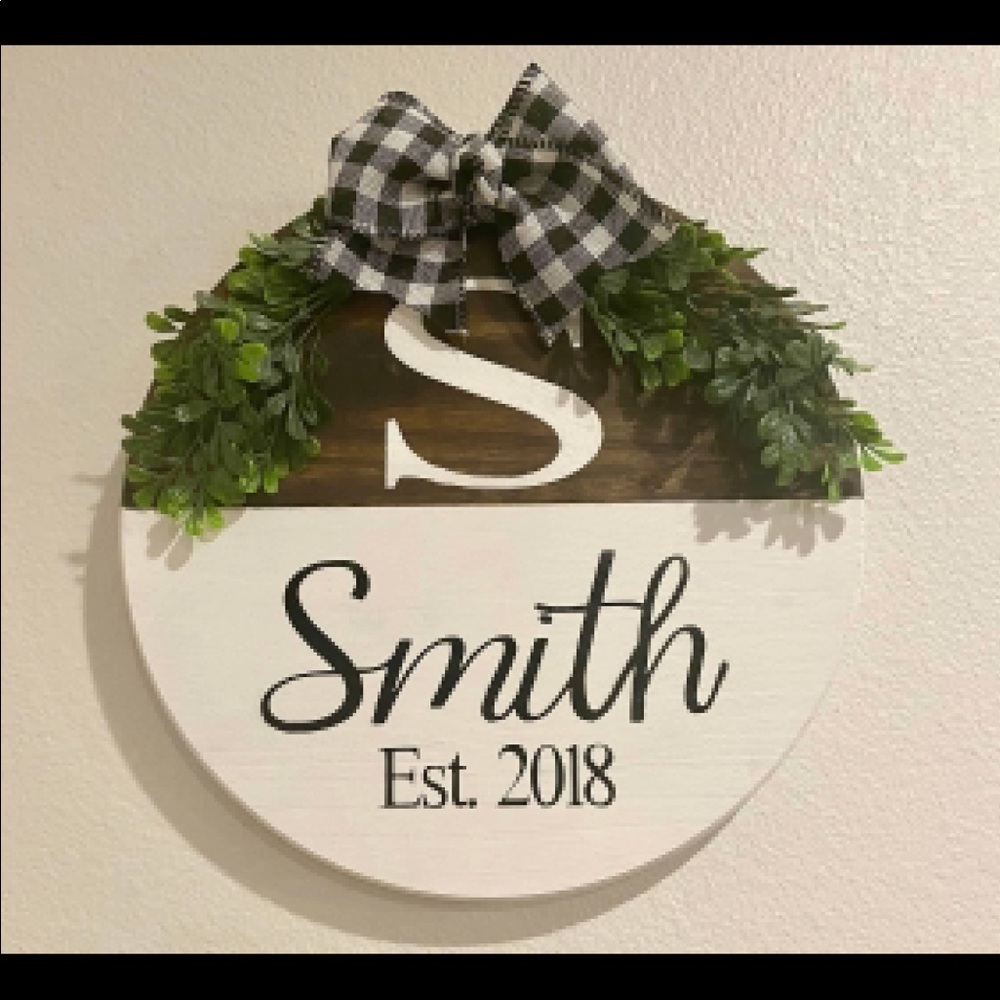 12 inch Family Sign